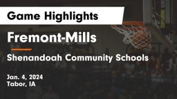 Fremont-Mills  vs Shenandoah Community Schools Game Highlights - Jan. 4, 2024