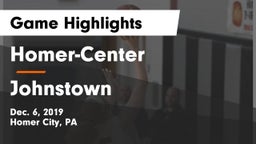 Homer-Center  vs Johnstown Game Highlights - Dec. 6, 2019