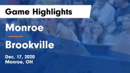 Monroe  vs Brookville  Game Highlights - Dec. 17, 2020