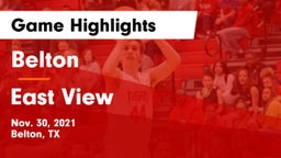 Belton  vs East View  Game Highlights - Nov. 30, 2021