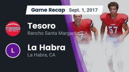 Recap: Tesoro  vs. La Habra  2017
