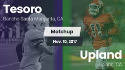 Matchup: Tesoro  vs. Upland  2017