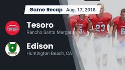 Recap: Tesoro  vs. Edison  2018