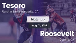 Matchup: Tesoro  vs. Roosevelt  2018