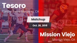Matchup: Tesoro  vs. Mission Viejo  2018
