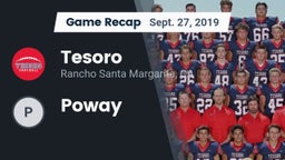 Recap: Tesoro  vs. Poway 2019