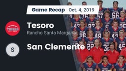 Recap: Tesoro  vs. San Clemente 2019