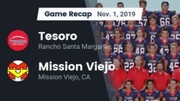 Recap: Tesoro  vs. Mission Viejo  2019