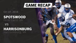 Recap: Spotswood  vs. Harrisonburg  2016