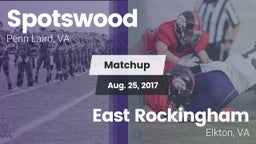 Matchup: Spotswood High vs. East Rockingham  2017
