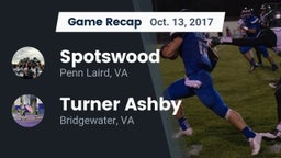 Recap: Spotswood  vs. Turner Ashby  2017