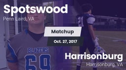 Matchup: Spotswood High vs. Harrisonburg  2017