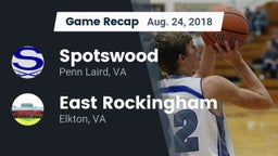 Recap: Spotswood  vs. East Rockingham  2018