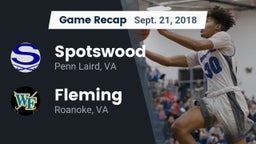 Recap: Spotswood  vs. Fleming  2018