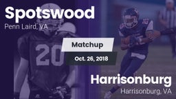 Matchup: Spotswood High vs. Harrisonburg  2018