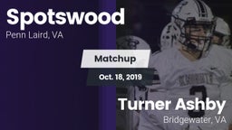 Matchup: Spotswood High vs. Turner Ashby  2019