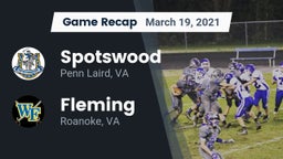 Recap: Spotswood  vs. Fleming  2021