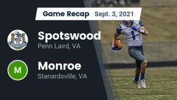 Recap: Spotswood  vs. Monroe  2021