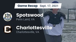 Recap: Spotswood  vs. Charlottesville  2021