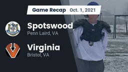 Recap: Spotswood  vs. Virginia  2021