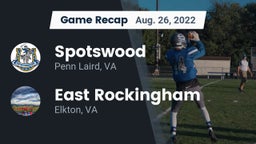 Recap: Spotswood  vs. East Rockingham  2022