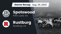Recap: Spotswood  vs. Rustburg  2023