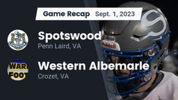 Recap: Spotswood  vs. Western Albemarle  2023
