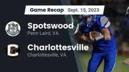 Recap: Spotswood  vs. Charlottesville  2023