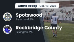 Recap: Spotswood  vs. Rockbridge County  2023