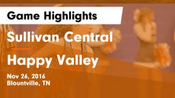 Sullivan Central  vs Happy Valley  Game Highlights - Nov 26, 2016