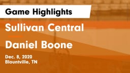 Sullivan Central  vs Daniel Boone  Game Highlights - Dec. 8, 2020
