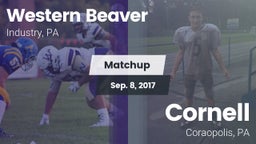 Matchup: Western Beaver High vs. Cornell  2017