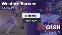 Matchup: Western Beaver High vs. OLSH 2017