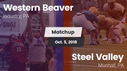 Matchup: Western Beaver High vs. Steel Valley  2018