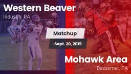 Matchup: Western Beaver High vs. Mohawk Area  2019
