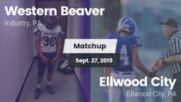 Matchup: Western Beaver High vs. Ellwood City  2019