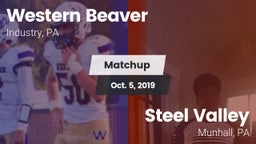Matchup: Western Beaver High vs. Steel Valley  2019