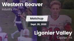 Matchup: Western Beaver High vs. Ligonier Valley  2020