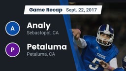 Recap: Analy  vs. Petaluma  2017