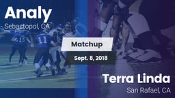Matchup: Analy  vs. Terra Linda  2018