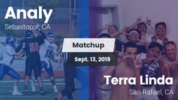 Matchup: Analy  vs. Terra Linda  2019
