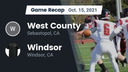 Recap: West County  vs. Windsor  2021