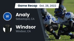 Recap: Analy  vs. Windsor  2022