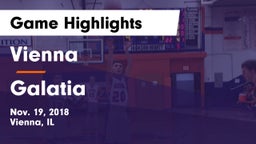 Vienna  vs Galatia Game Highlights - Nov. 19, 2018