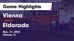 Vienna  vs Eldorado  Game Highlights - Nov. 21, 2018