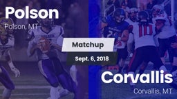Matchup: Polson  vs. Corvallis  2018