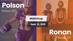 Matchup: Polson  vs. Ronan  2018