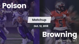 Matchup: Polson  vs. Browning  2018
