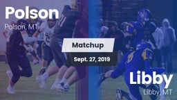 Matchup: Polson  vs. Libby  2019