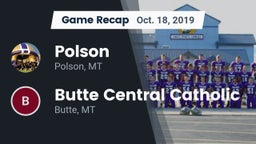 Recap: Polson  vs. Butte Central Catholic  2019
